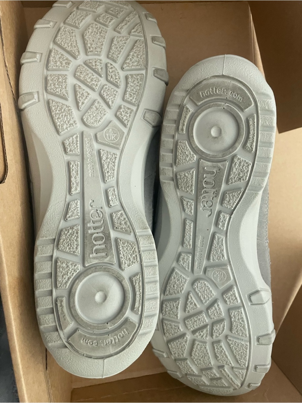 Hotter Leanne || Shell Grey sneakers - Picture 7 of 10